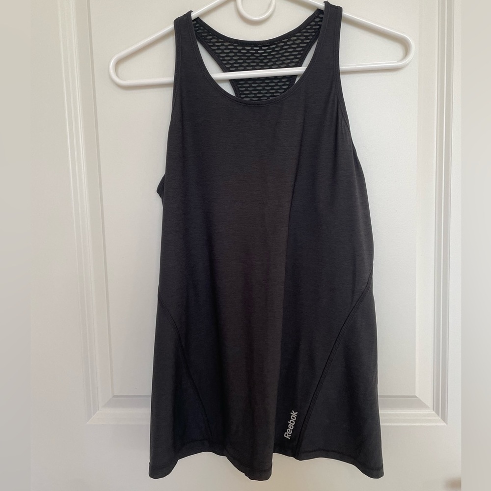 Athletic Racerback Tank with Mesh Back